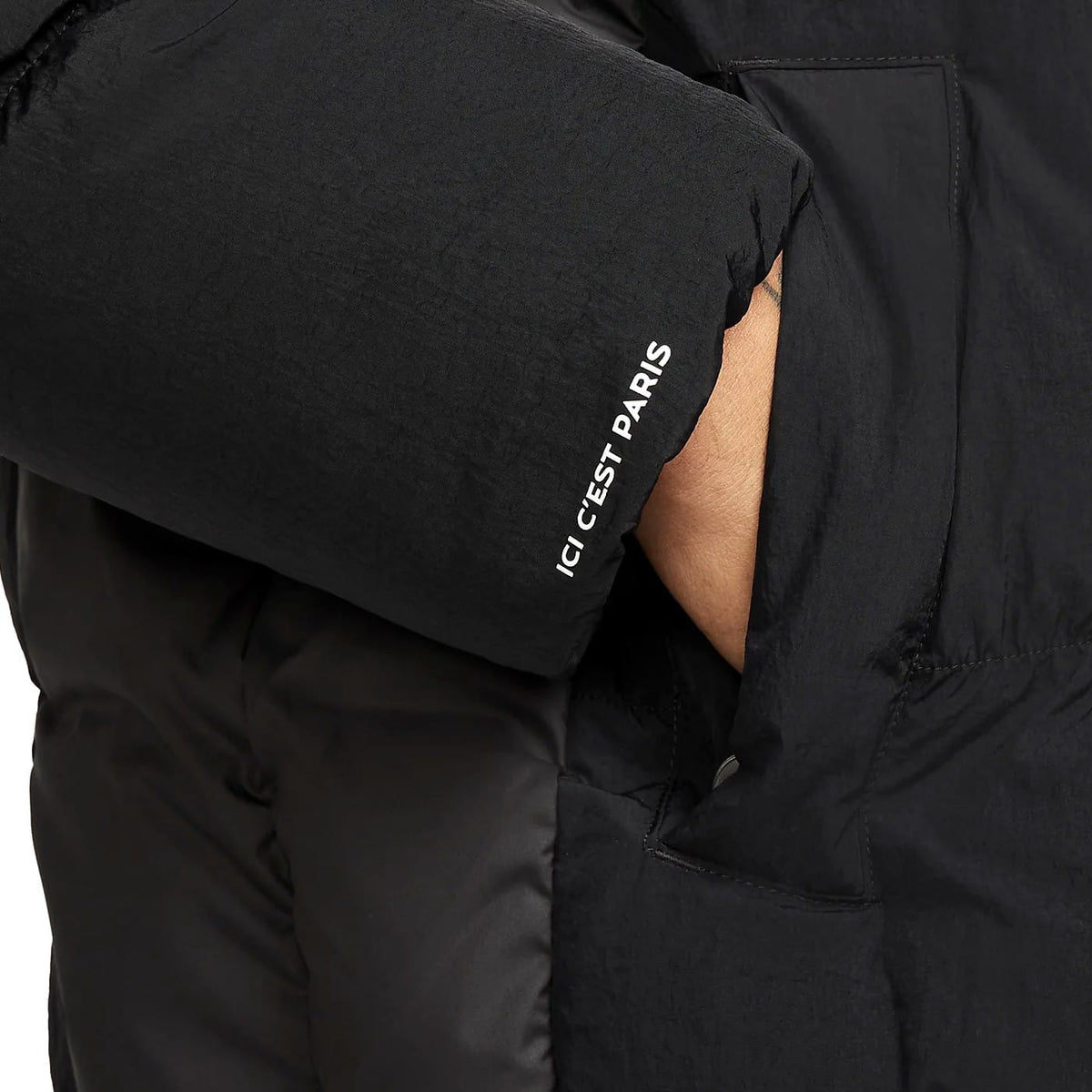 Jordan x PSG black puffer padded jacket 2021/22 - Jordan-3