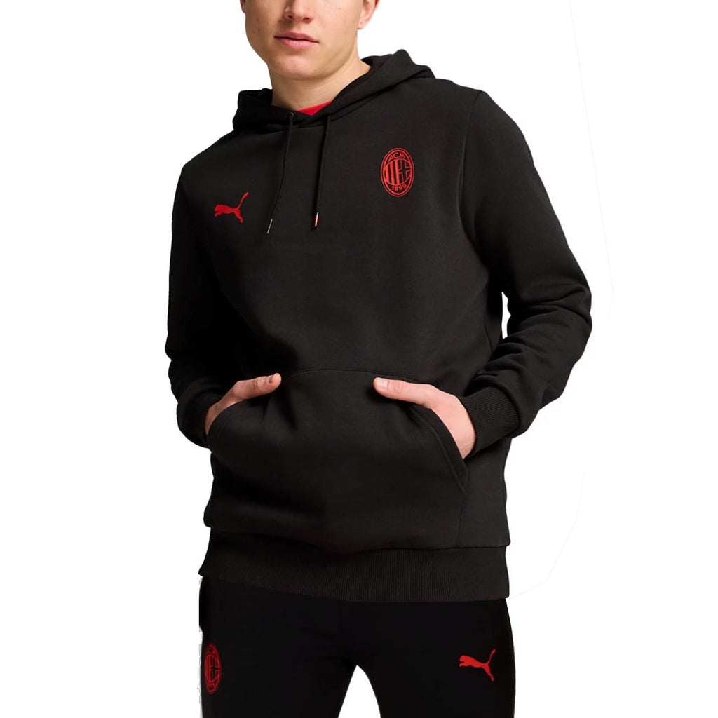 AC Milan Casual Fans hooded sweat tracksuit 2024/25 black - Puma-0