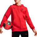 AC Milan Casual Fans hooded presentation tracksuit 2024/25 red/black - Puma-0