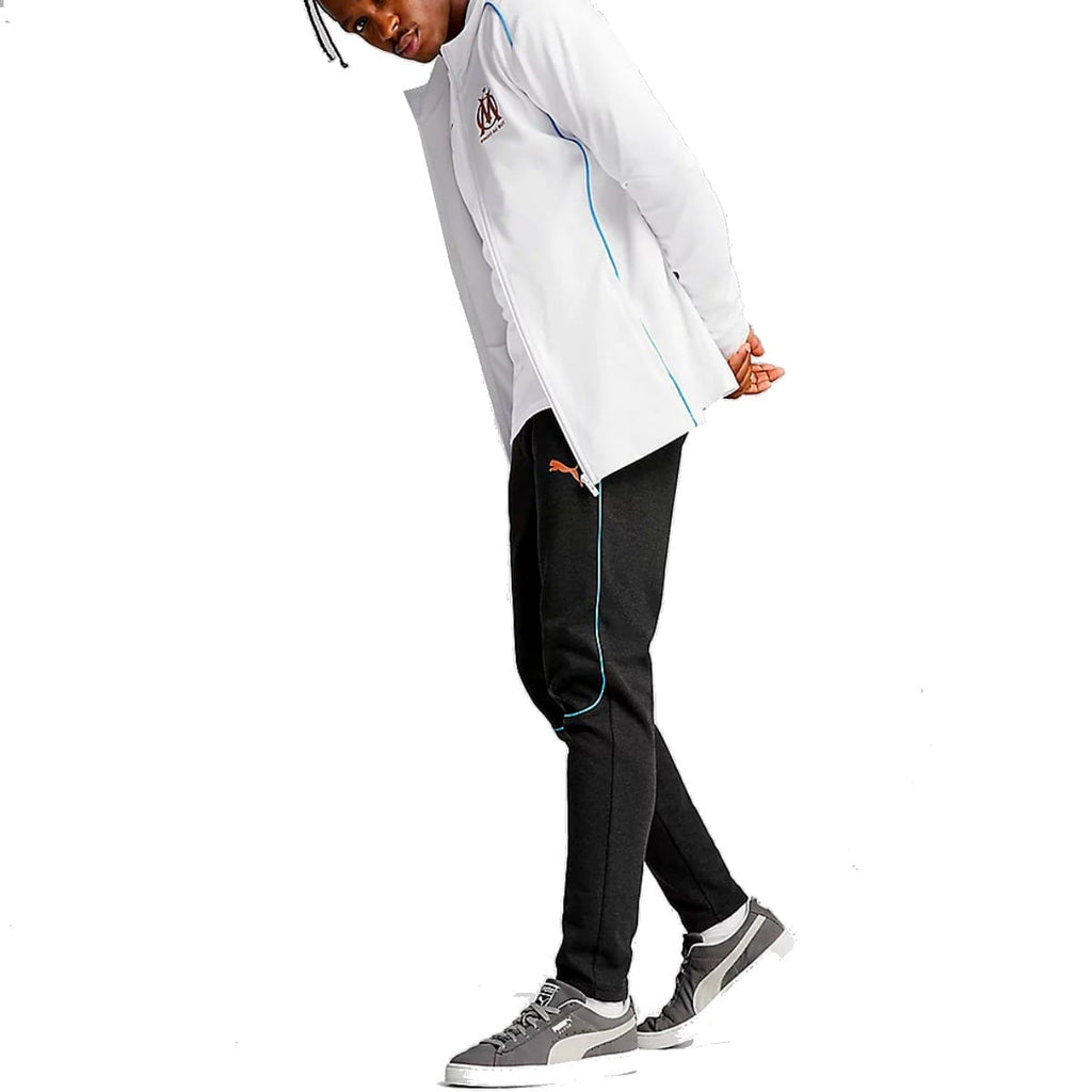Olympique Marseille Casual presentation tracksuit 2024/25 white/black - Puma-2