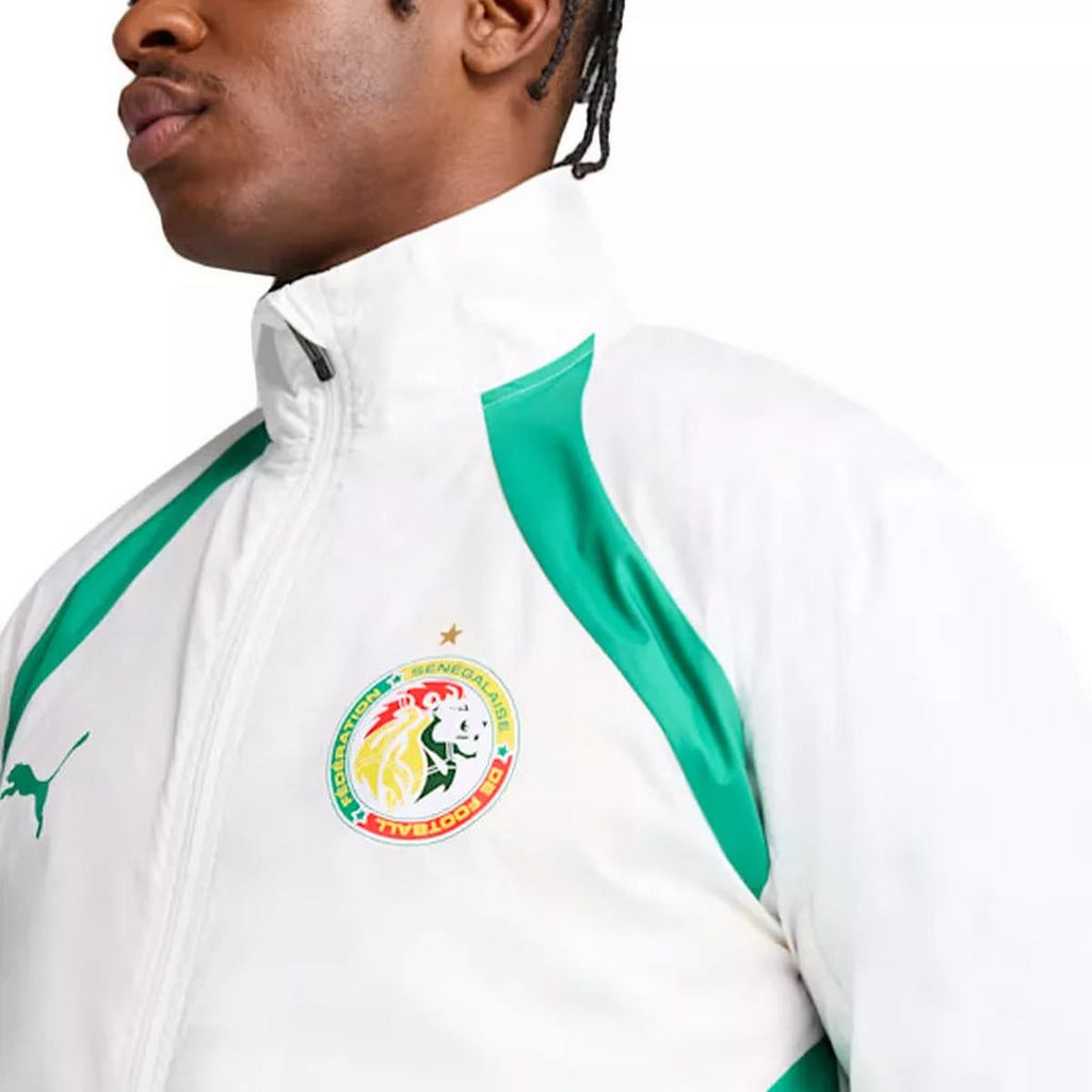 Senegal pre-match presentation soccer jacket 2024/25 - Puma-2