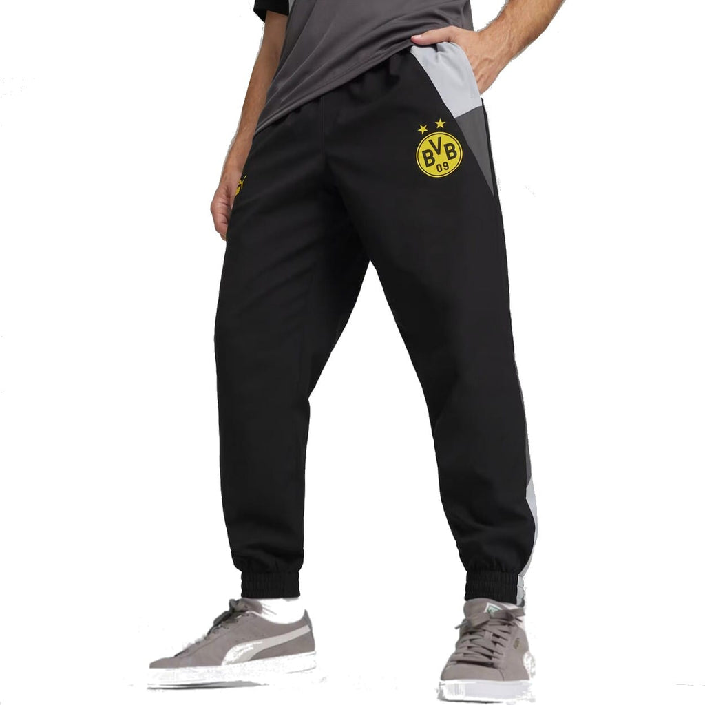 BVB Borussia Dortmund FTBL woven presentation tracksuit 2023/24 - Puma-1