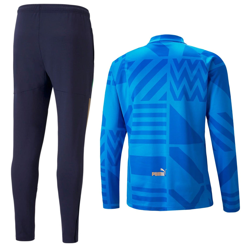 Italy national team pre-match training sweat tracksuit 2022/23 - Puma-1