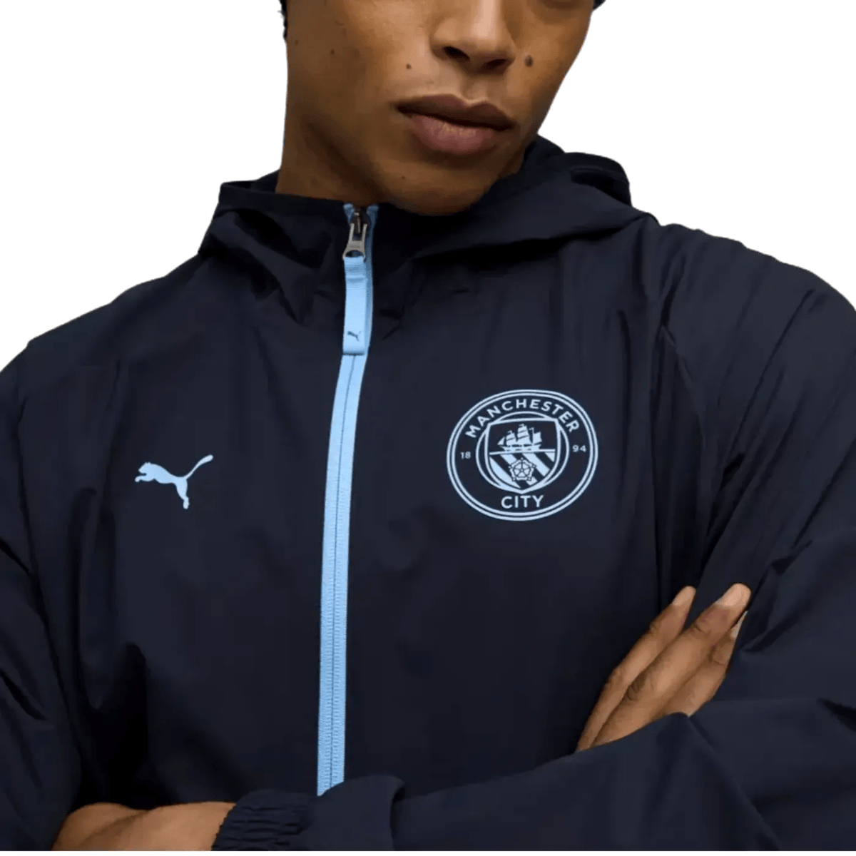 Manchester City woven presentation soccer tracksuit 2025/26 - Puma-1