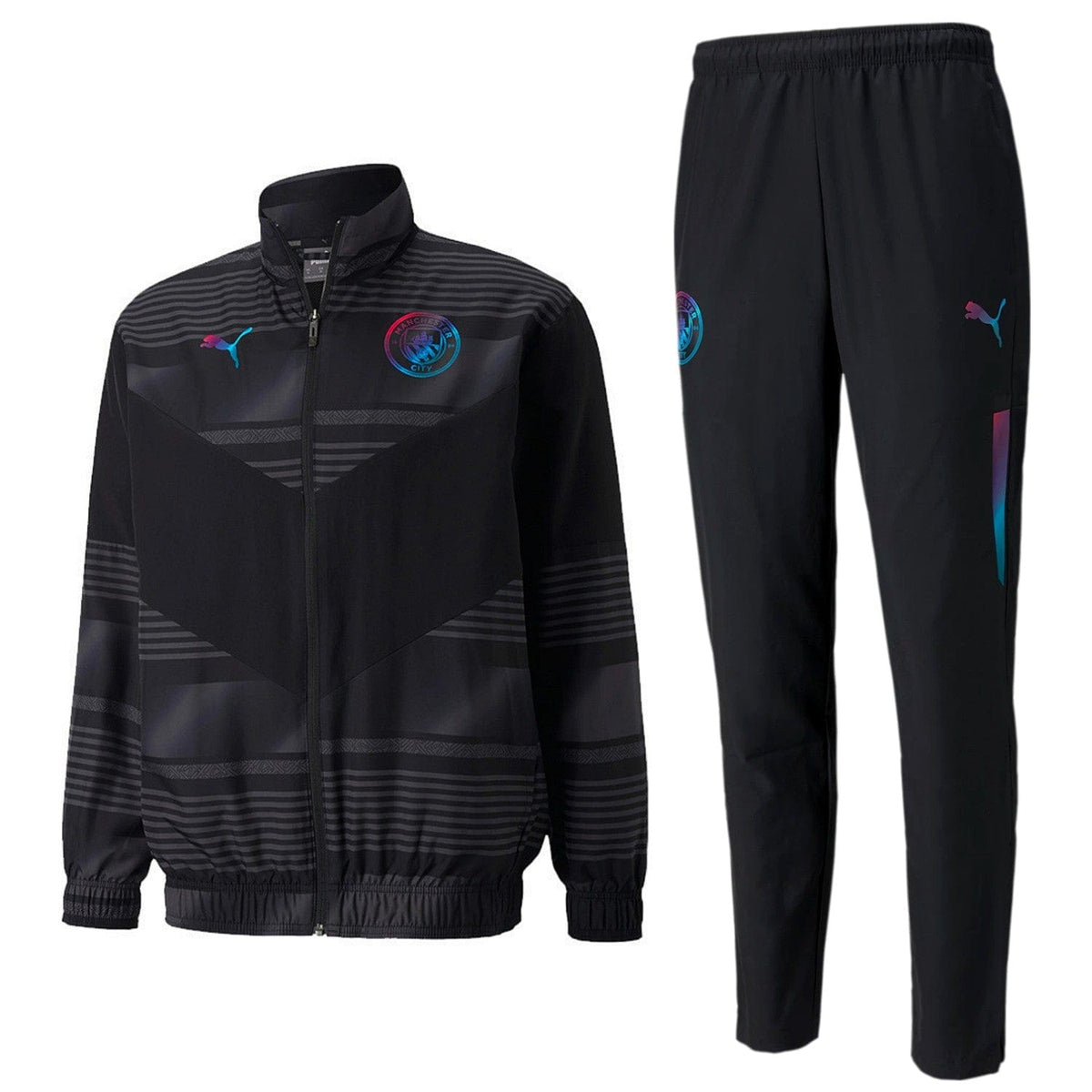 Manchester City pre-match woven presentation tracksuit 2022 - Puma-0