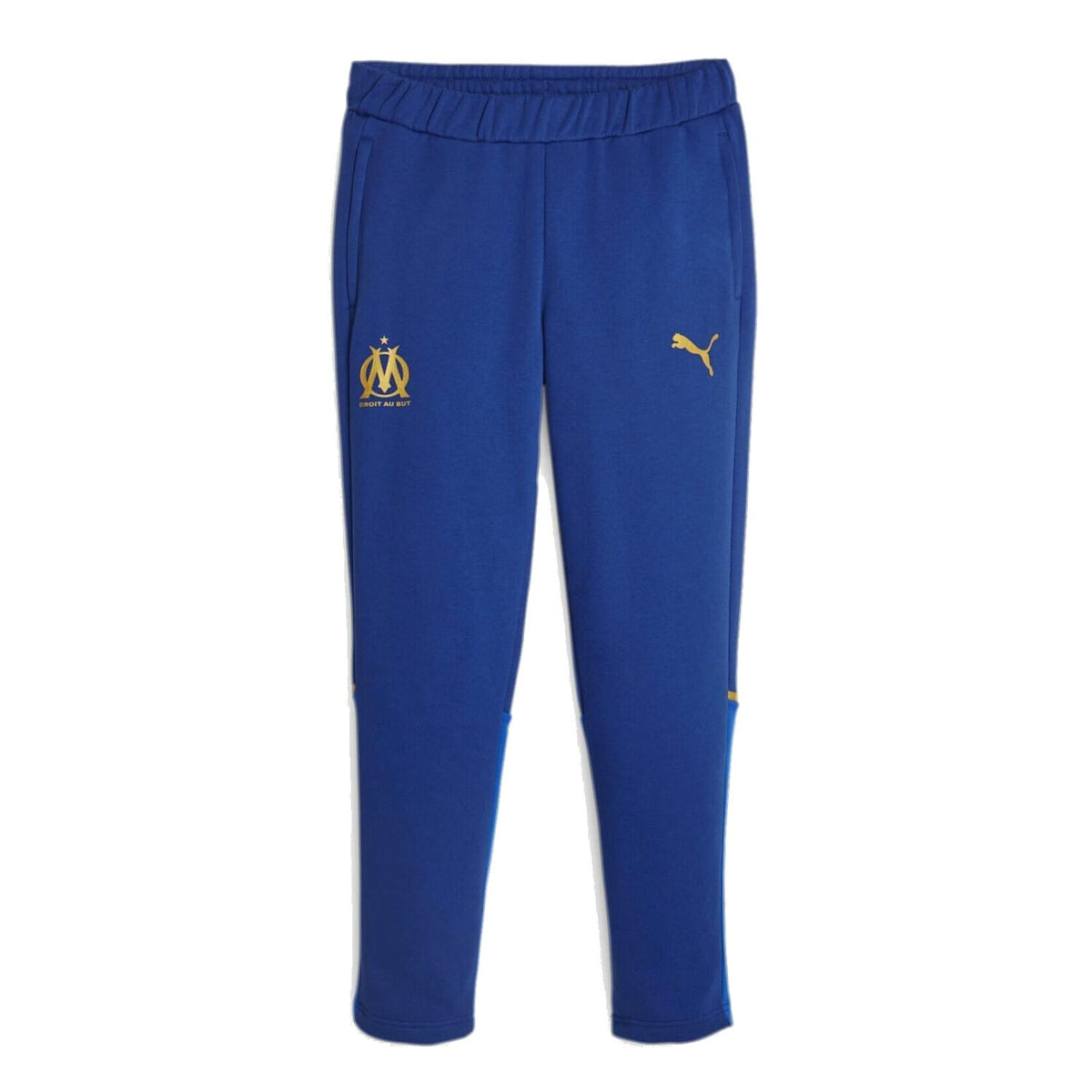 Olympique Marseille white/blue Casual hooded presentation tracksuit 2023/24 - Puma-2