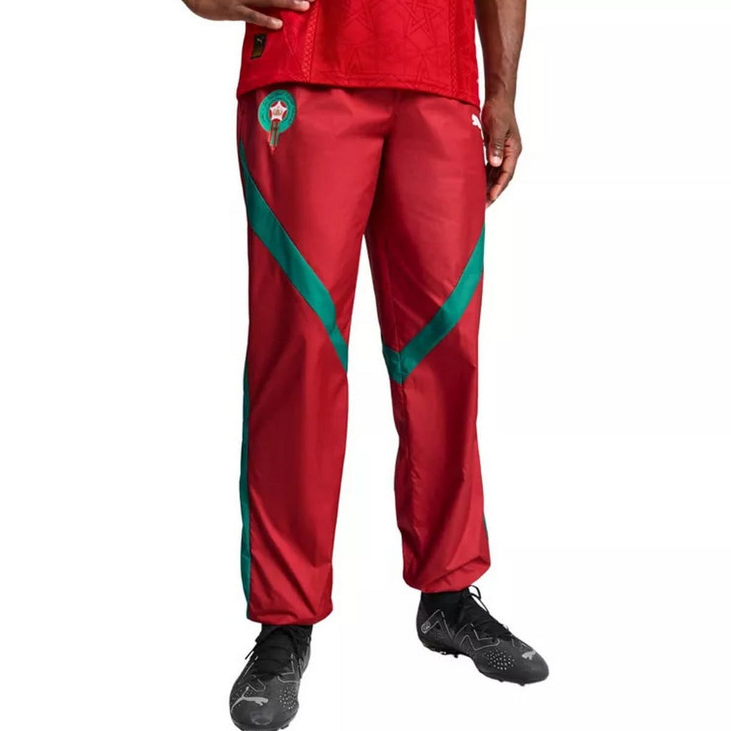 Morocco pre-match presentation soccer tracksuit 2024/25 - Puma-2