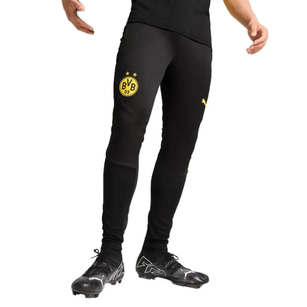 BVB Borussia Dortmund black training technical tracksuit 2024/25 - Puma-2