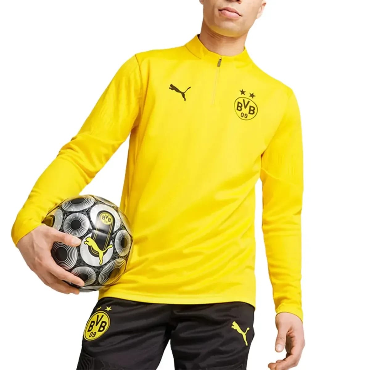 BVB Borussia Dortmund training technical soccer tracksuit 2024/25 - Puma-0