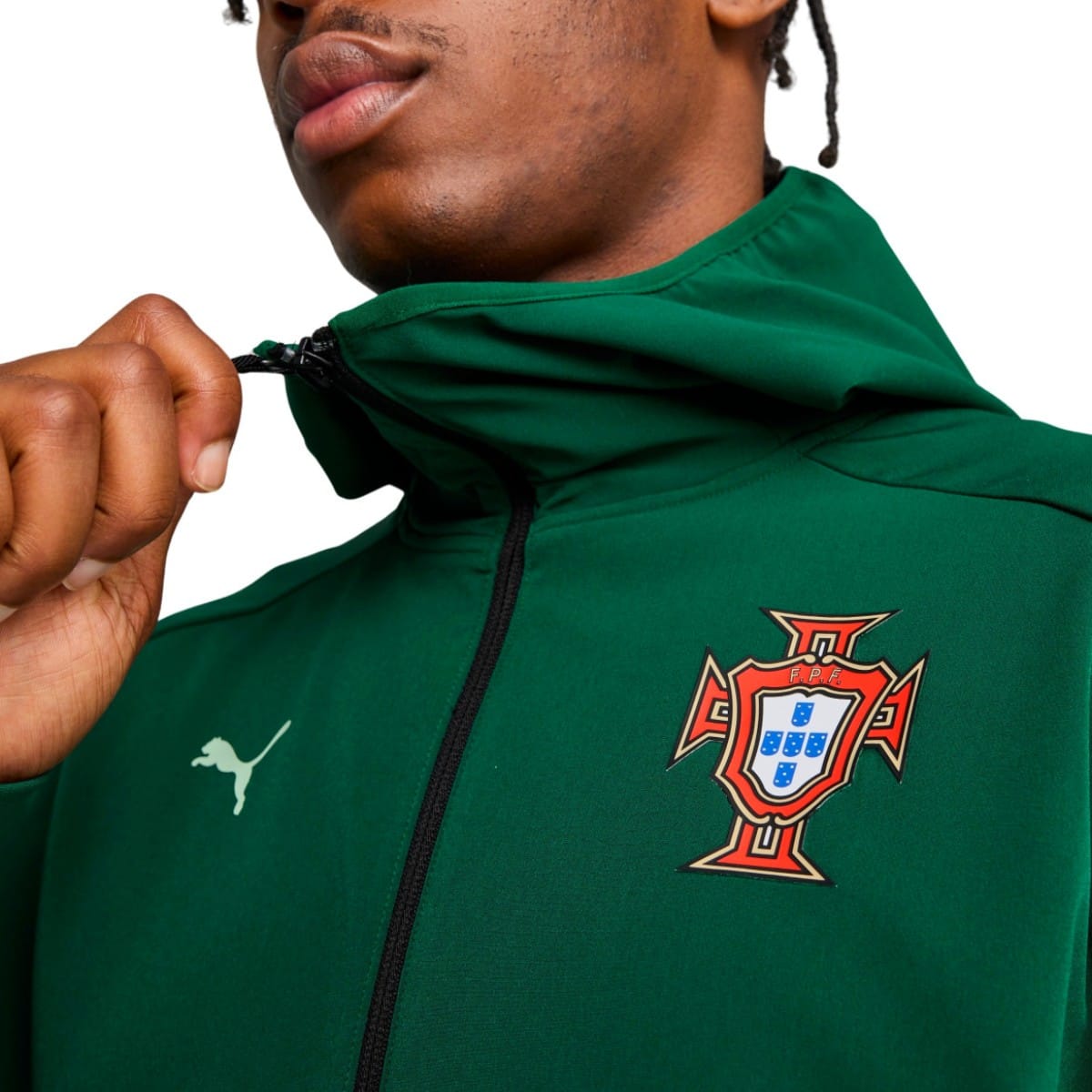 Portugal PumaTech presentation soccer tracksuit 2025/26 - Puma-4
