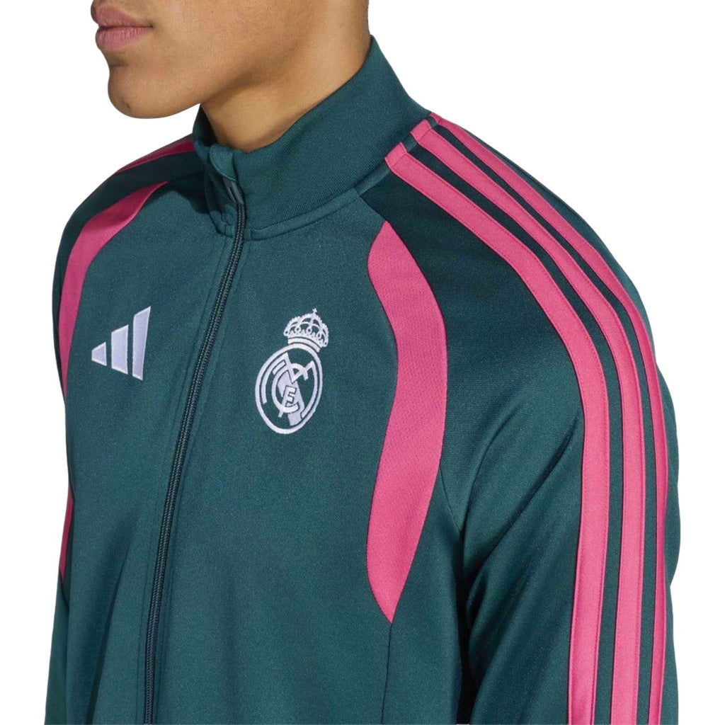 Real Madrid green training bench Soccer tracksuit 2026/27 - Adidas-2