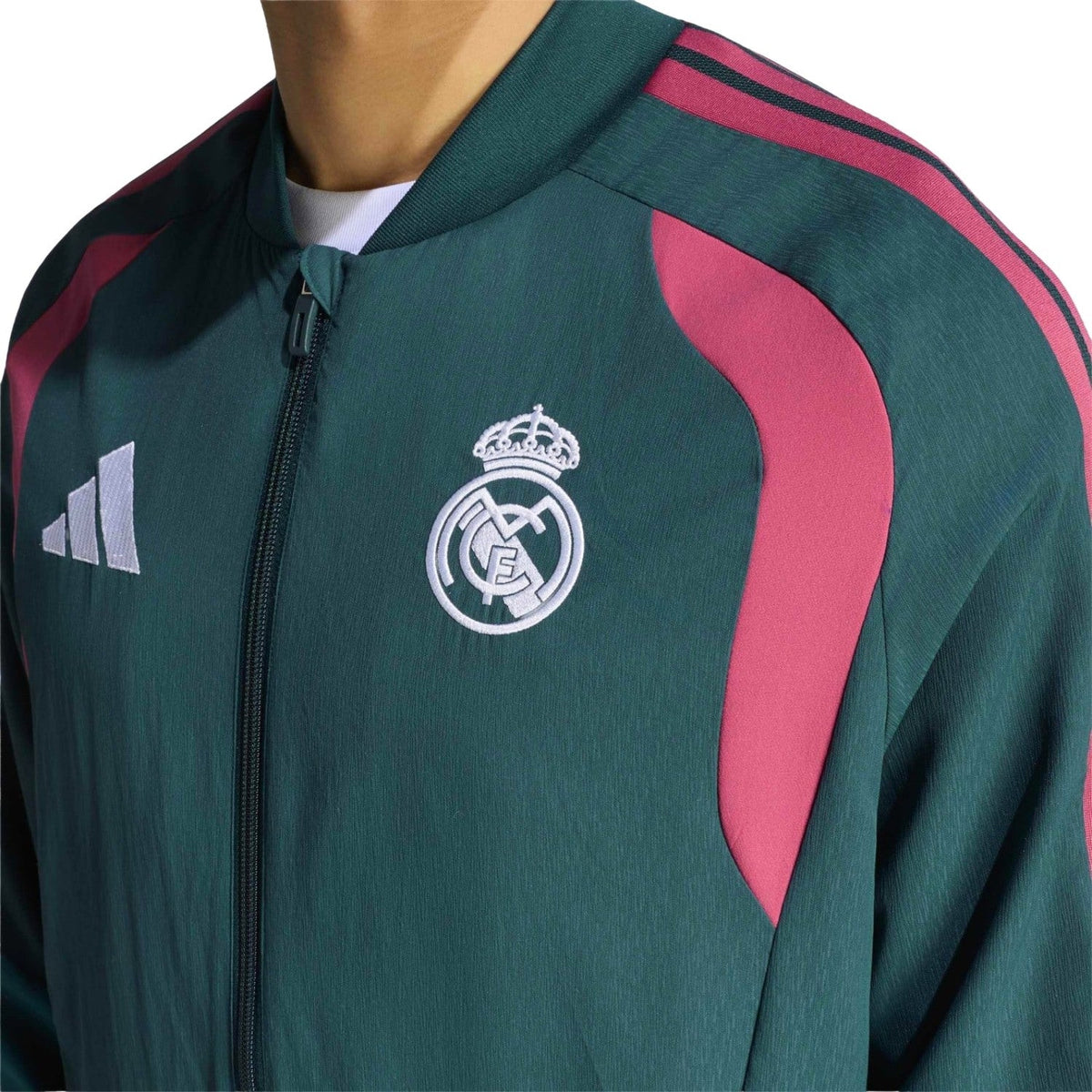 Real Madrid green presentation Soccer tracksuit 2026/27 - Adidas-4