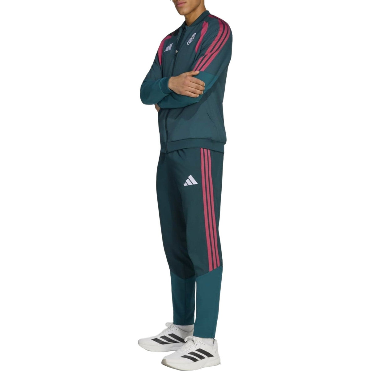 Real Madrid green presentation Soccer tracksuit 2026/27 - Adidas-2