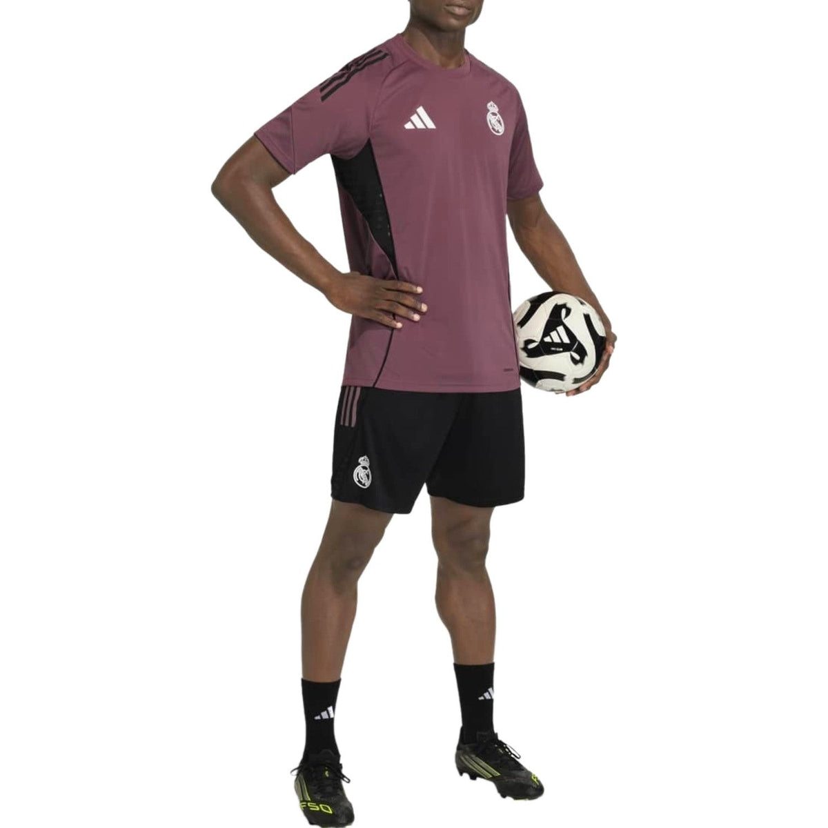 Real Madrid training short-sleeves Soccer set 2026 - Adidas-1
