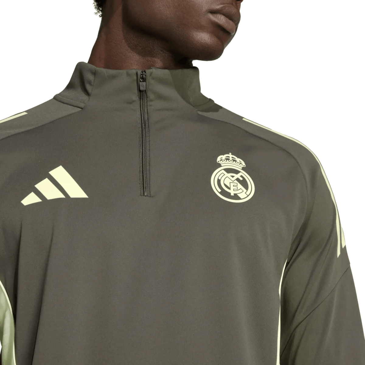 Real Madrid grey training technical Soccer tracksuit 2025/26 - Adidas-2
