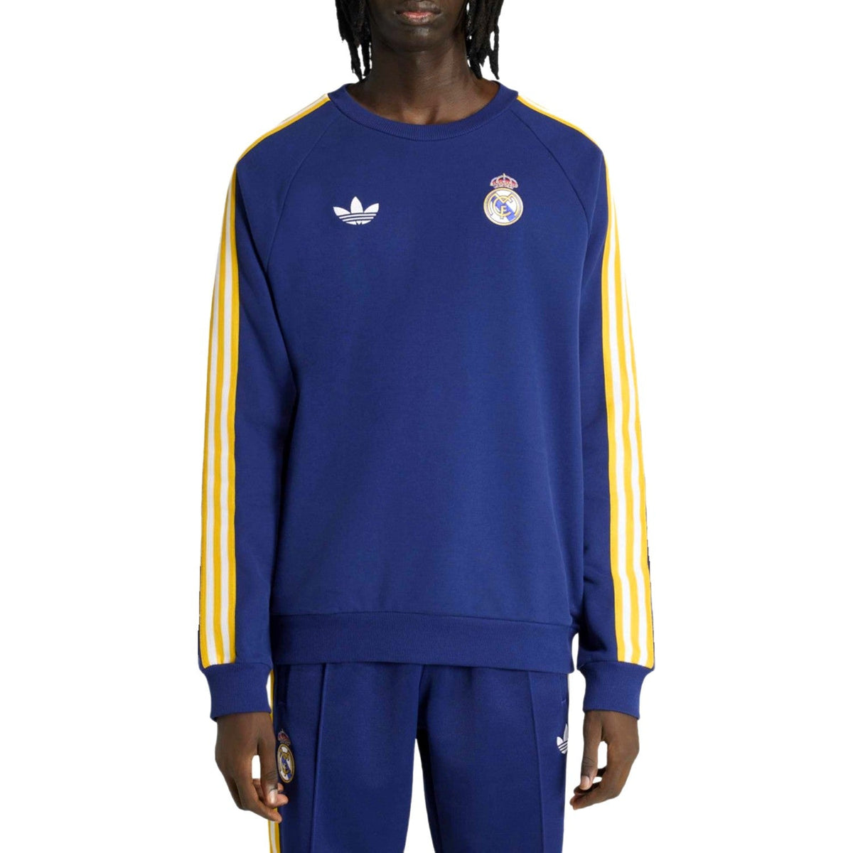 Real Madrid Originals navy presentation sweat tracksuit 2026 - Adidas-0