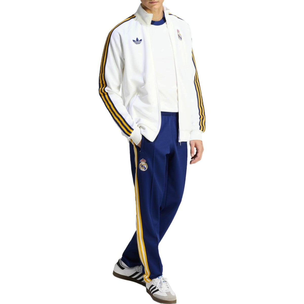 Real Madrid Originals casual presentation tracksuit 2026 - Adidas-1
