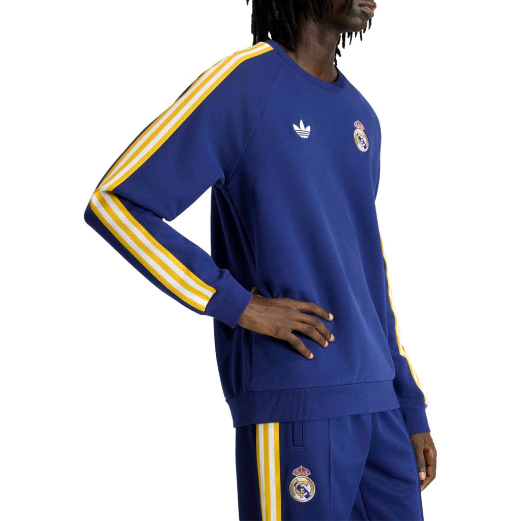 Real Madrid Originals navy presentation sweat tracksuit 2026 - Adidas-3