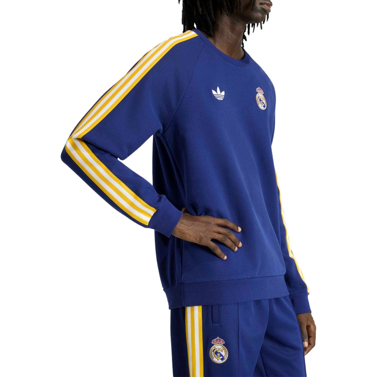Real Madrid Originals navy presentation sweat tracksuit 2026 - Adidas-3