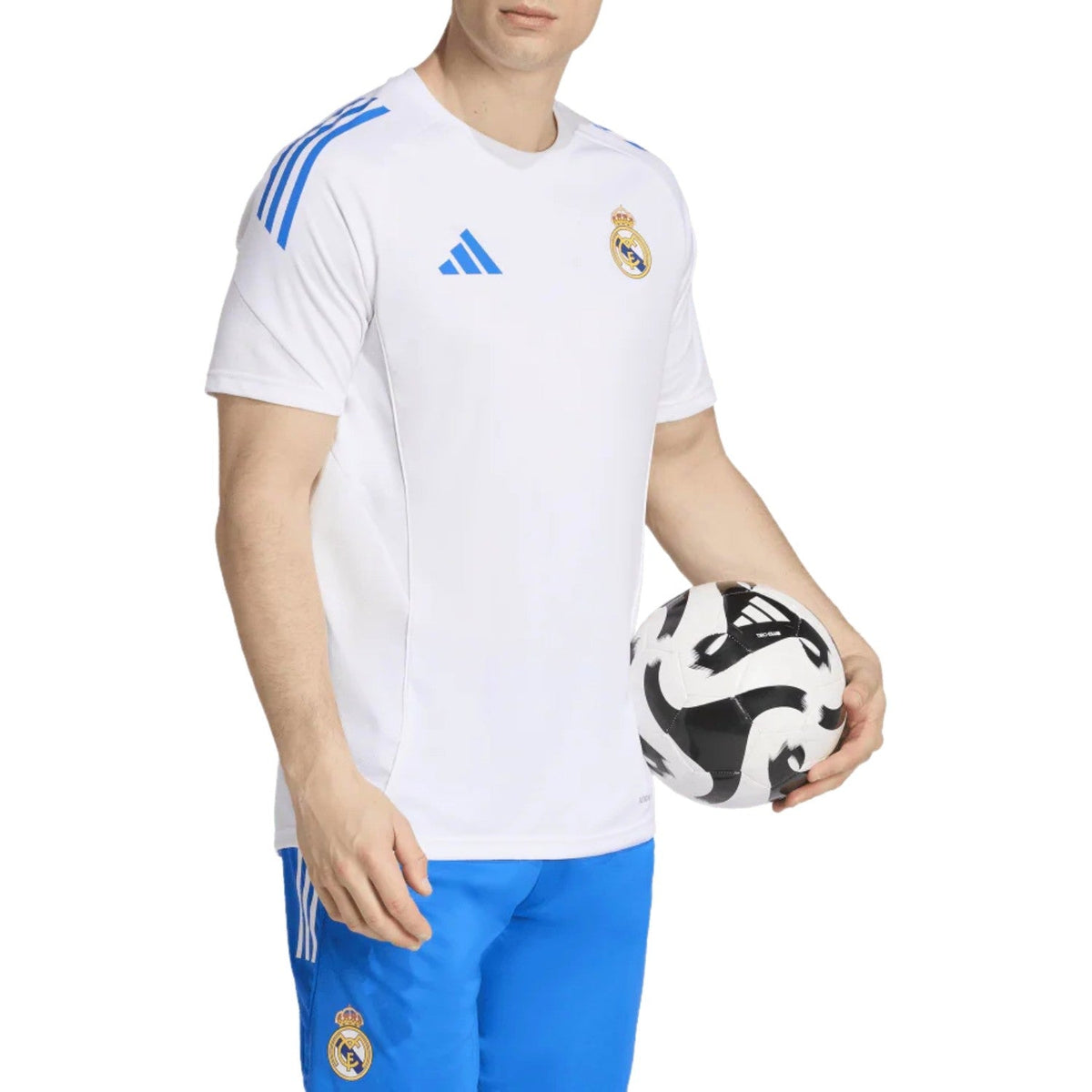 Real Madrid UCL training short-sleeves Soccer set 2025/26 - Adidas-0