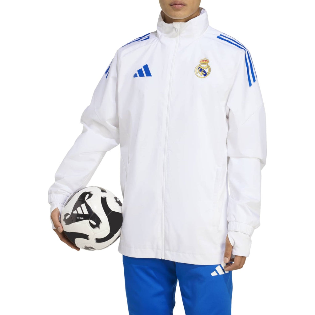 Real Madrid UCL soccer training rain jacket 2025/26 - Adidas-0