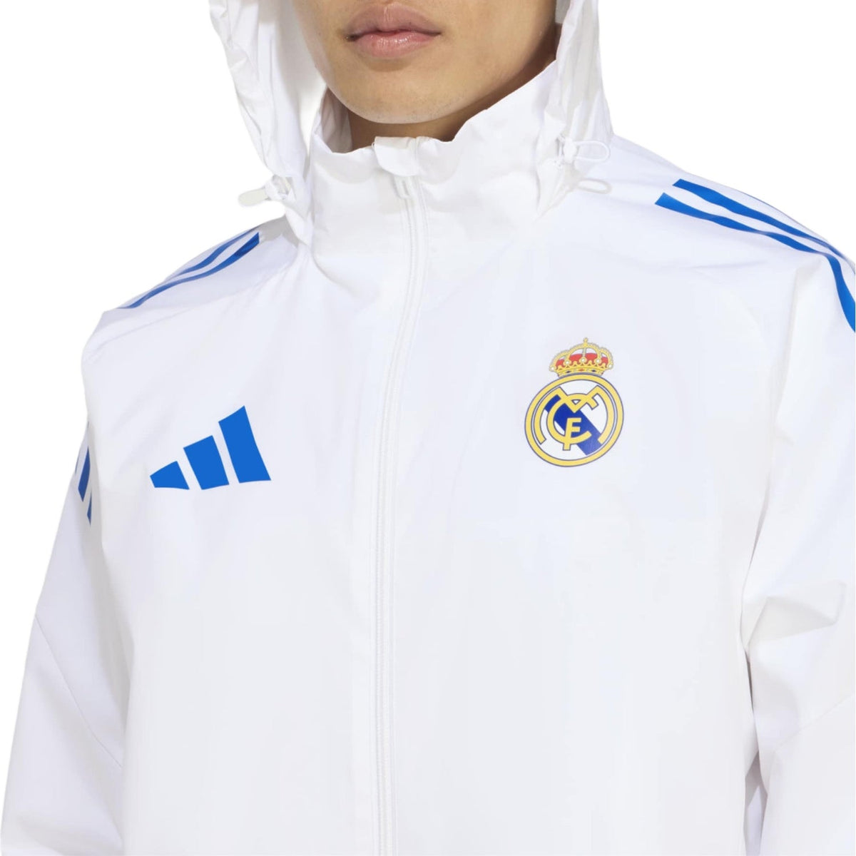 Real Madrid UCL soccer training rain jacket 2025/26 - Adidas-2