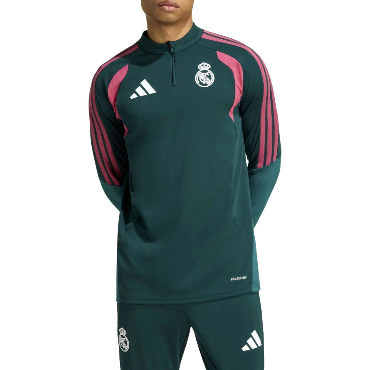Real Madrid CF green training technical Soccer tracksuit 2026/27 - Adidas-0