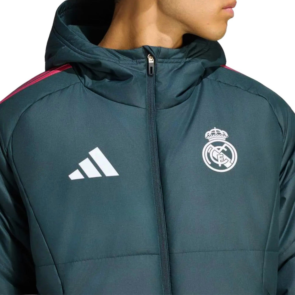 Real Madrid soccer training winter padded jacket 2026/27 - Adidas-2