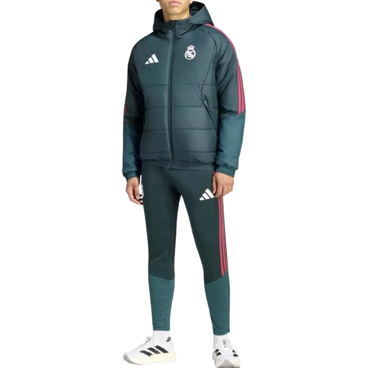 Real Madrid soccer training winter padded jacket 2026/27 - Adidas-4