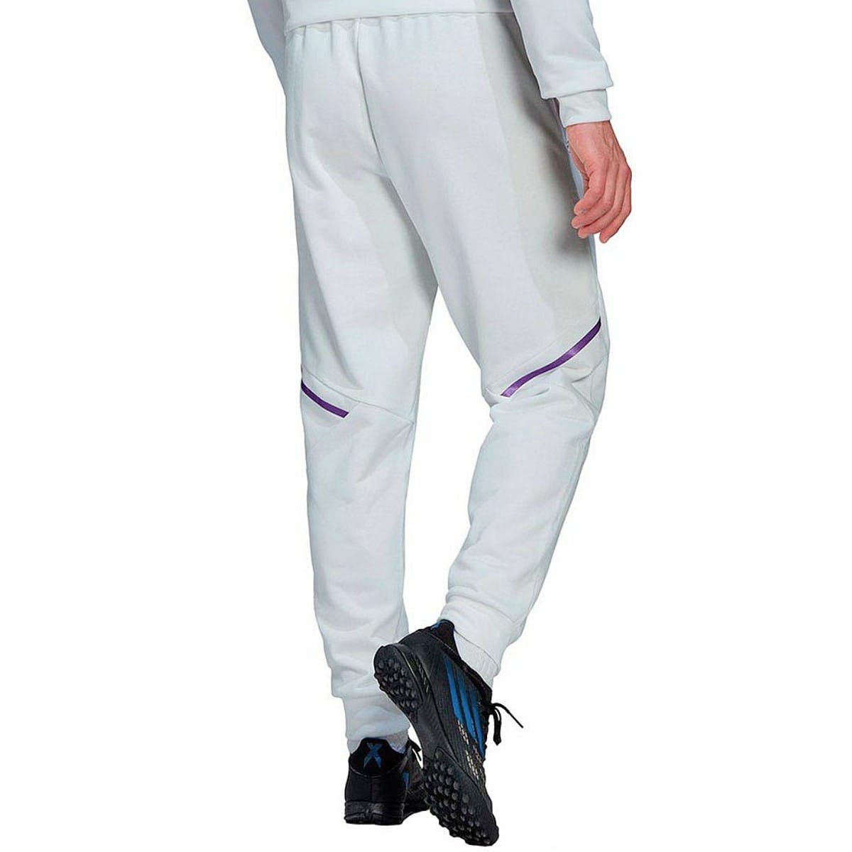 Real Madrid white training sweat Soccer tracksuit 2022/23 - Adidas-2