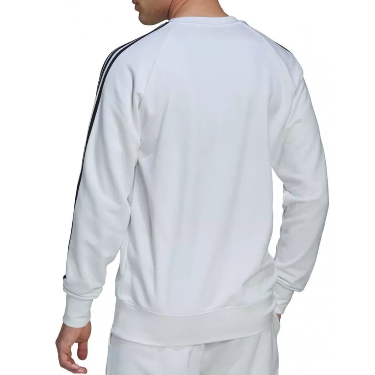 Real Madrid white training sweat Soccer tracksuit 2022/23 - Adidas-1
