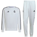 Real Madrid white training sweat Soccer tracksuit 2022/23 - Adidas-0