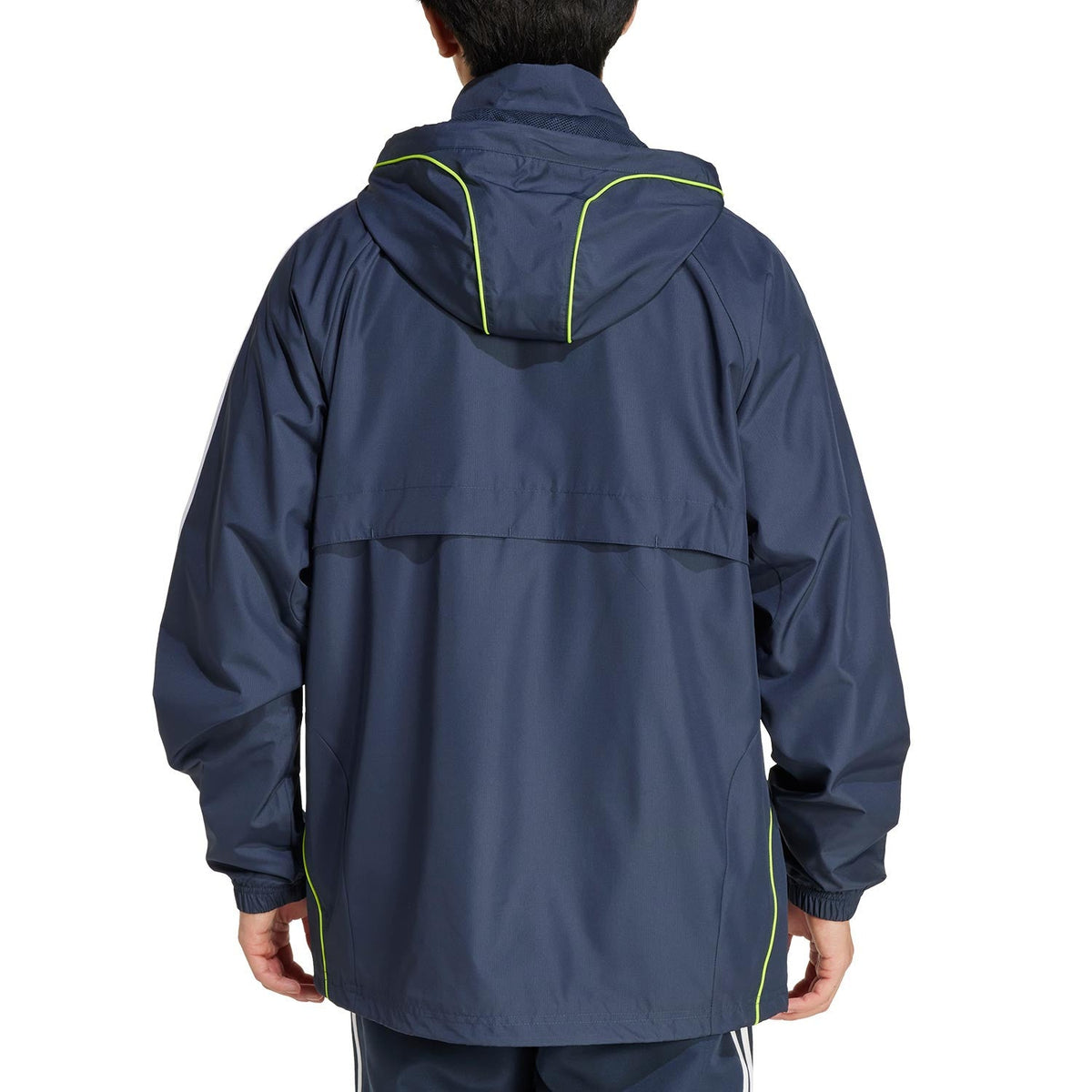 Real Madrid CF retro soccer training rain jacket 2025/26 - Adidas-1