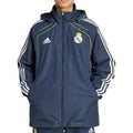 Real Madrid CF retro soccer training rain jacket 2025/26 - Adidas-0