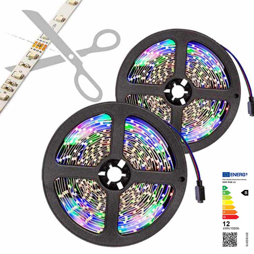 Striscia LED RGB5050 programmabile multicolore