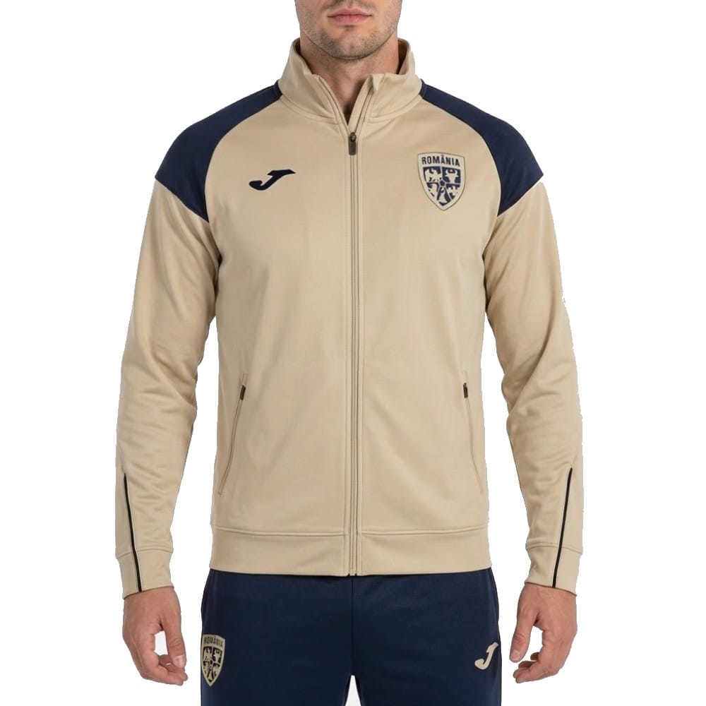 Romania gold/navy training presentation Soccer tracksuit 2026 - Joma-0