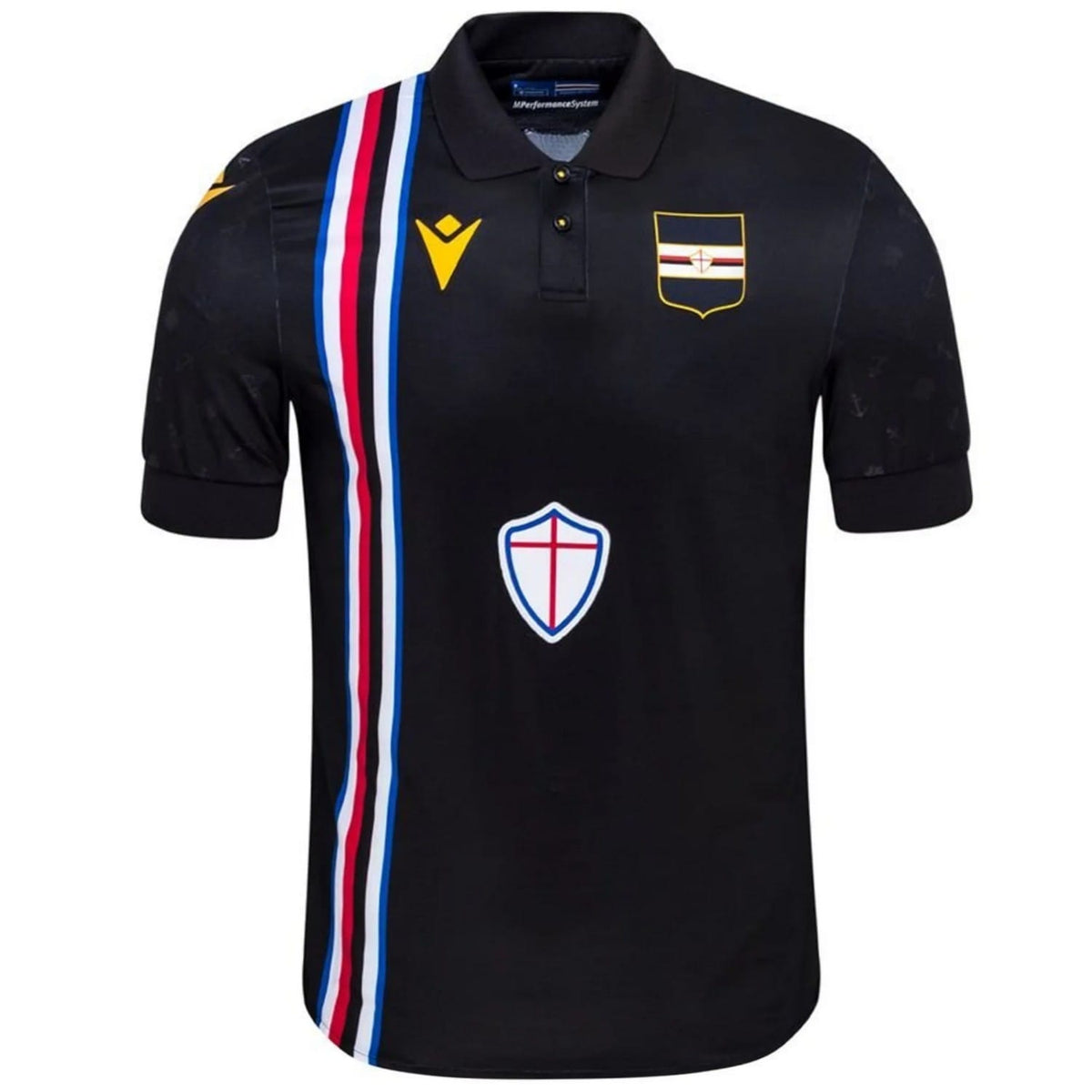 UC Sampdoria Third soccer jersey 2023/24 - Macron-0