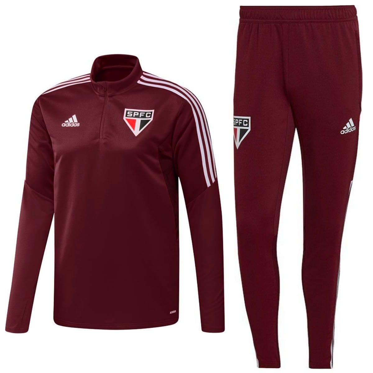 Sao Paulo training technical Soccer tracksuit 2021/22 - Adidas-0