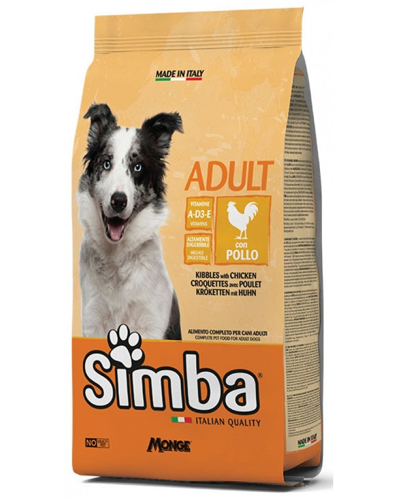 SIMBA CANE CROCCHETTE CON POLLO 4 KG.
