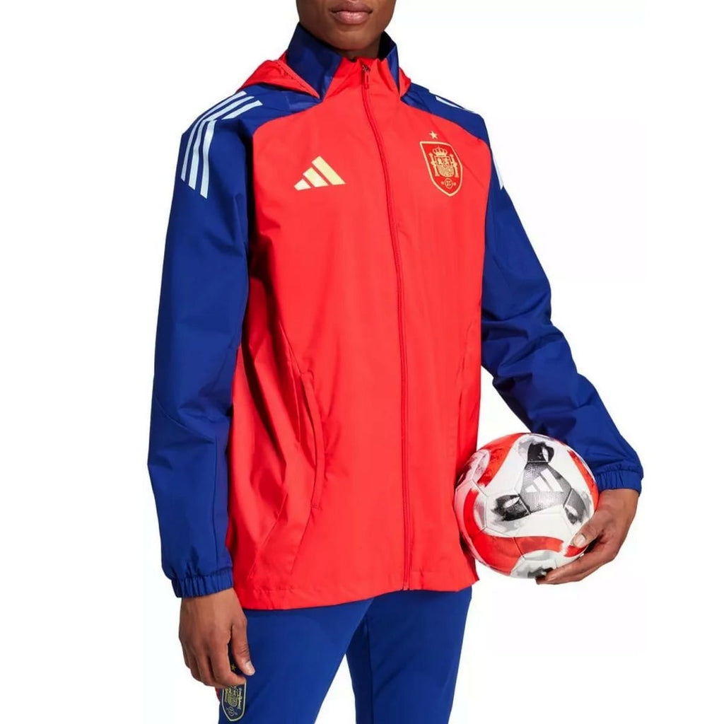 Spain soccer training rain jacket 2024/25 - Adidas-4