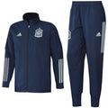 Spain navy presentation Soccer tracksuit 2020/21 - Adidas-0