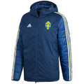 Sweden national team winter bench soccer jacket 2018/19 - Adidas-0