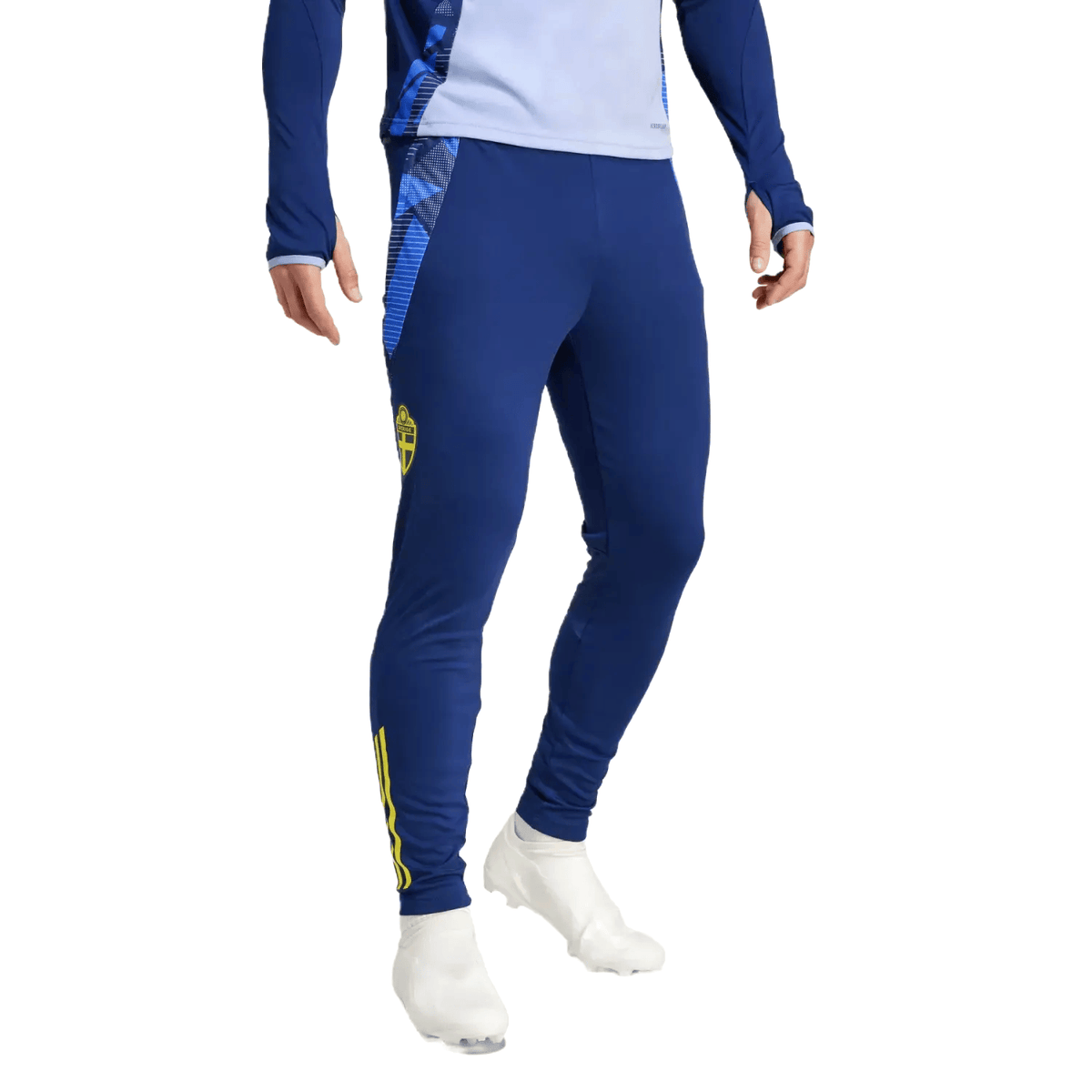Sweden training bench soccer tracksuit 2024/25 - Adidas-2