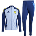 Sweden training bench soccer tracksuit 2024/25 - Adidas-0