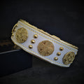 The “Maximus” Collar — White & Gold-0