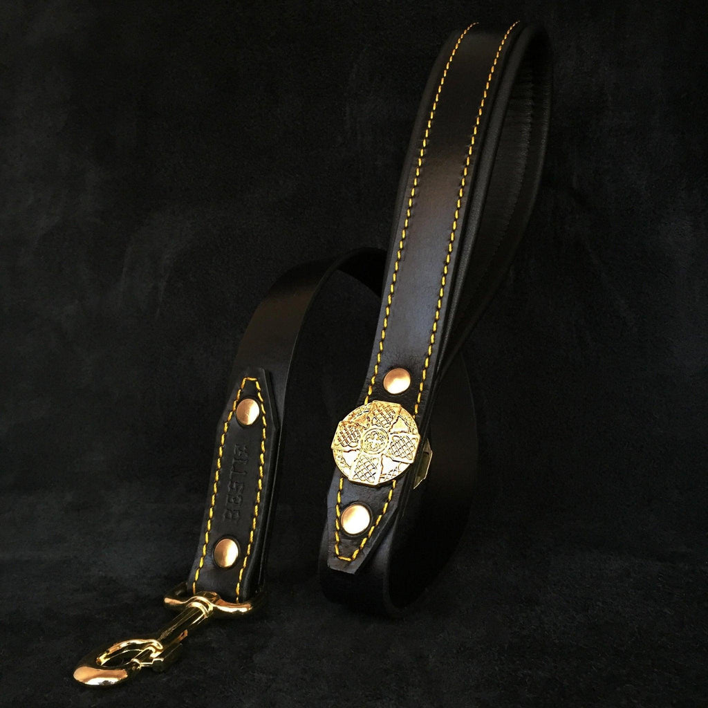 The "Maximus" harness black & gold-1