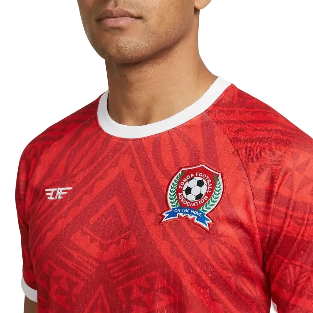 Tonga national team Home Soccer jersey 2024/25 - Custom Athletics-2