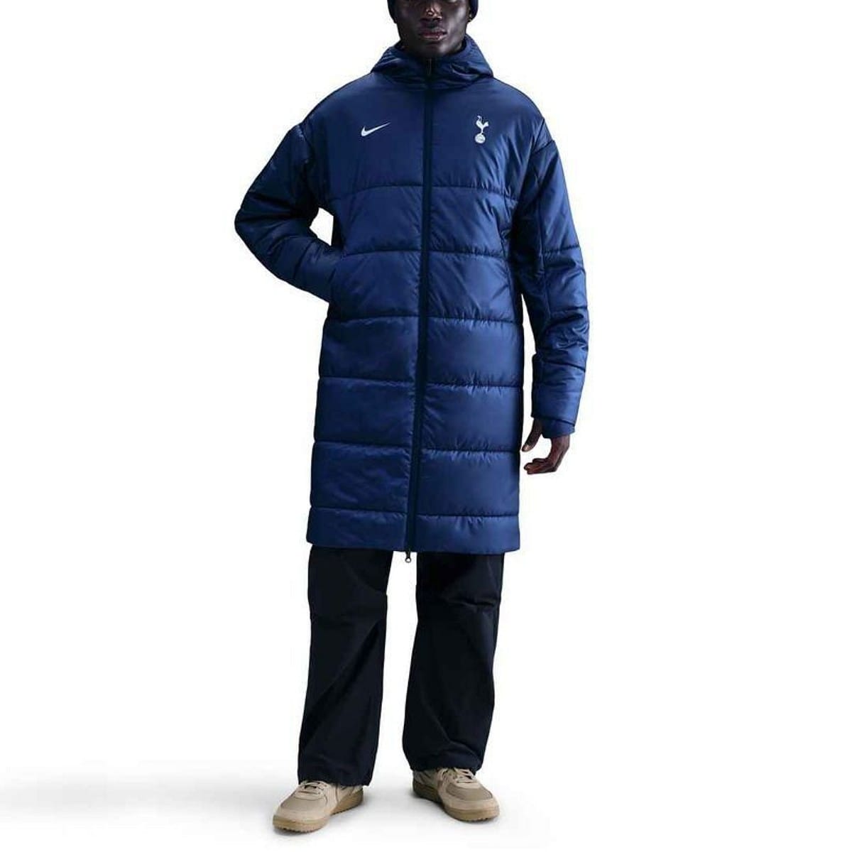 Tottenham Hotspur navy Parka down padded jacket 2025/26 - Nike-3