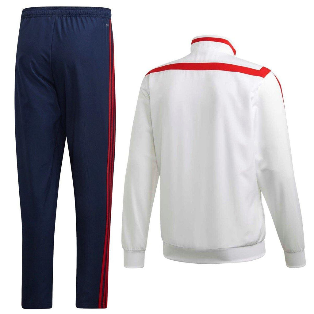 Arsenal presentation Soccer tracksuit white/navy 2020 - Adidas-1