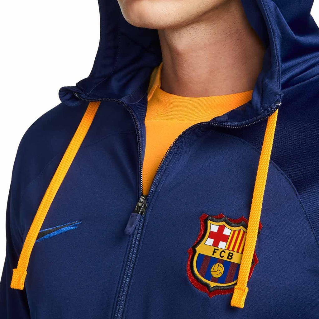 FC Barcelona hooded training presentation tracksuit 2022 - Nike-2